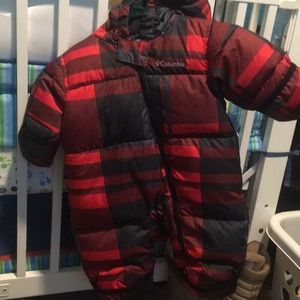 Baby boy snow suit